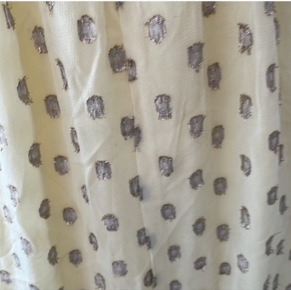 NWOT En Creme Maxi Dress with dots Medium - Picture 4 of 4